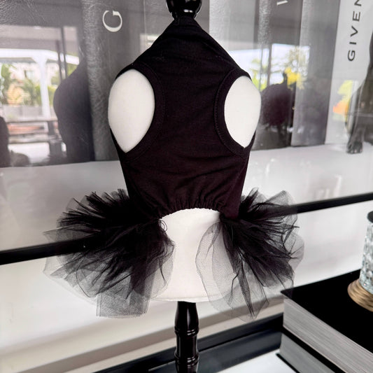 Comfort Black Tutu Dress