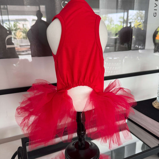 Comfort Red Tutu Dress