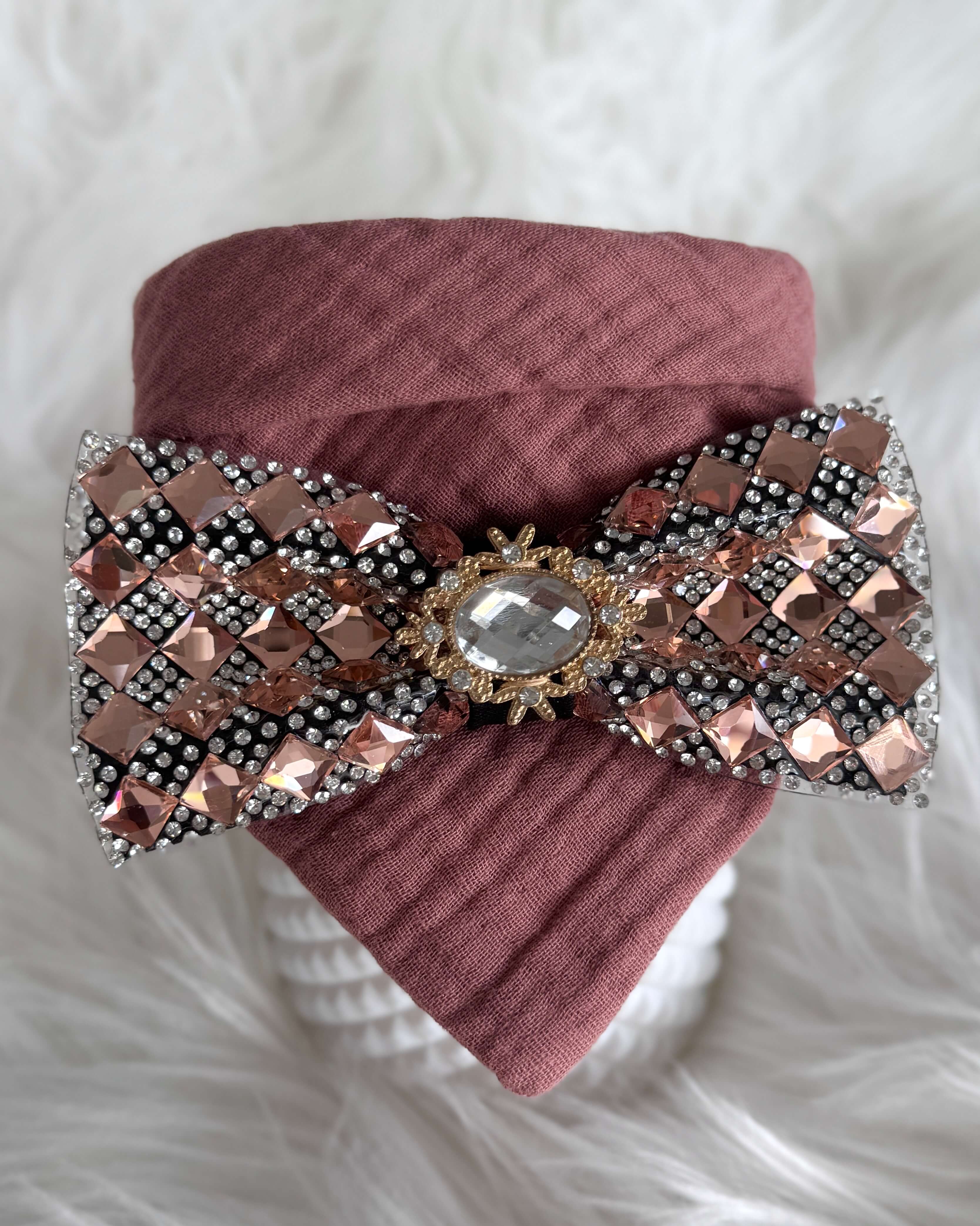 Addison Deluxe Bandana Brown – tinypawcouture