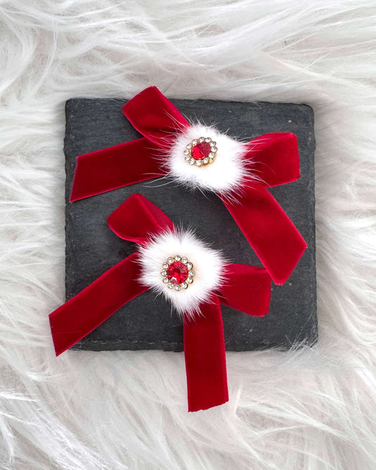 Mrs Claus Mini Bows