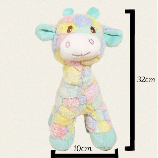 Rainbow Giraffe Plush Toy
