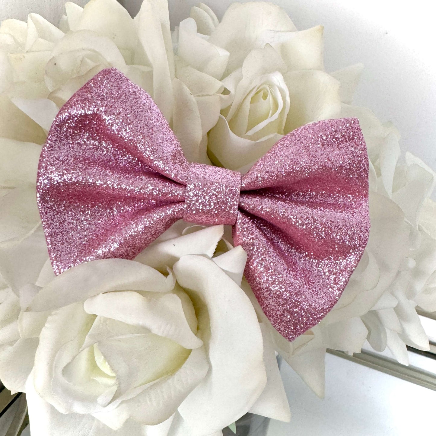 Little Luxe Glitz & Glam Pink Bow