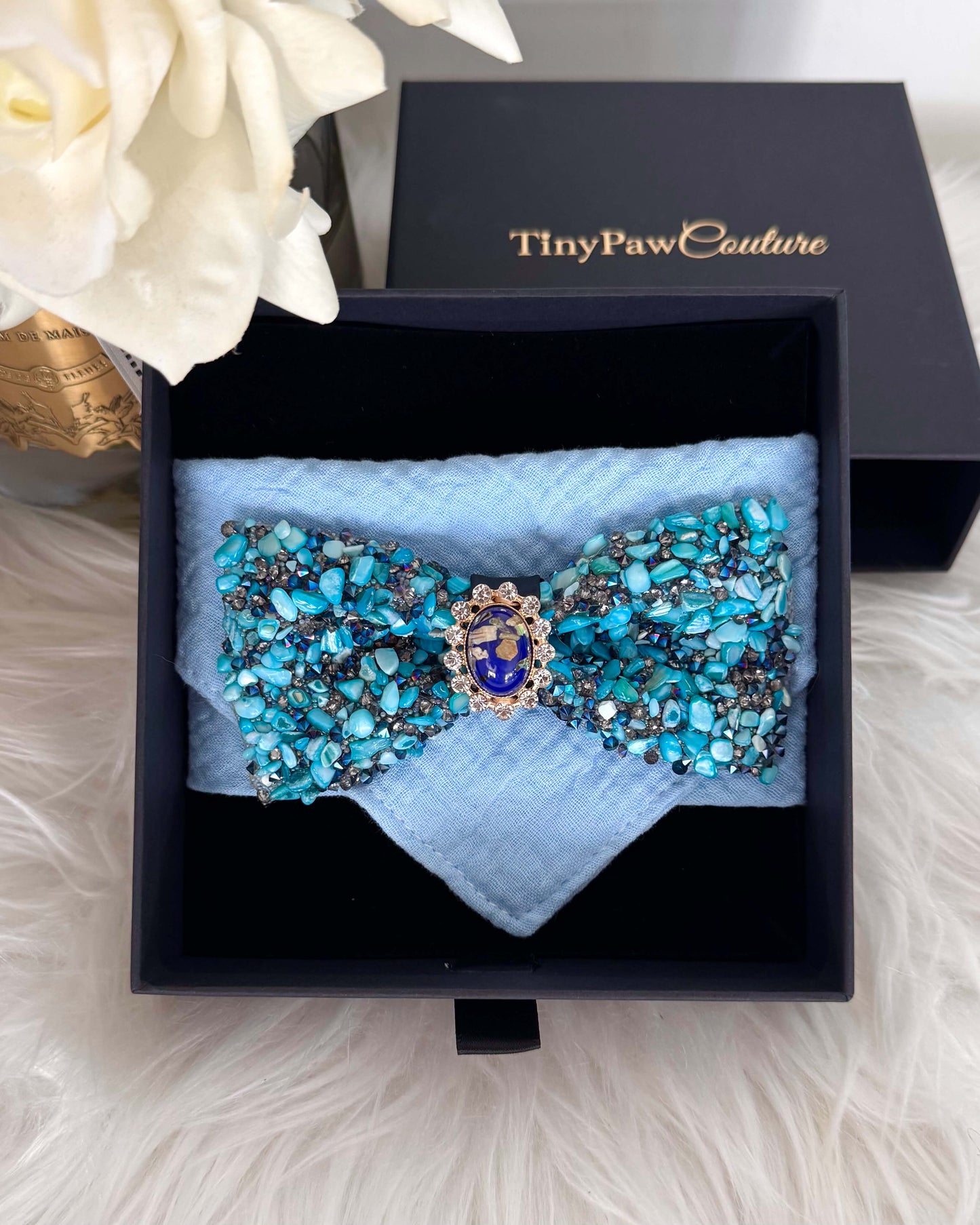 Waverly Deluxe Bandana Blue