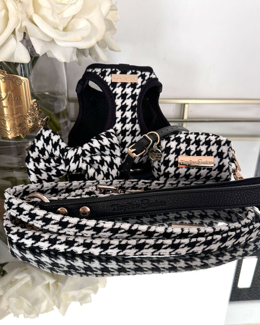 Little Luxe Houndstooth Set