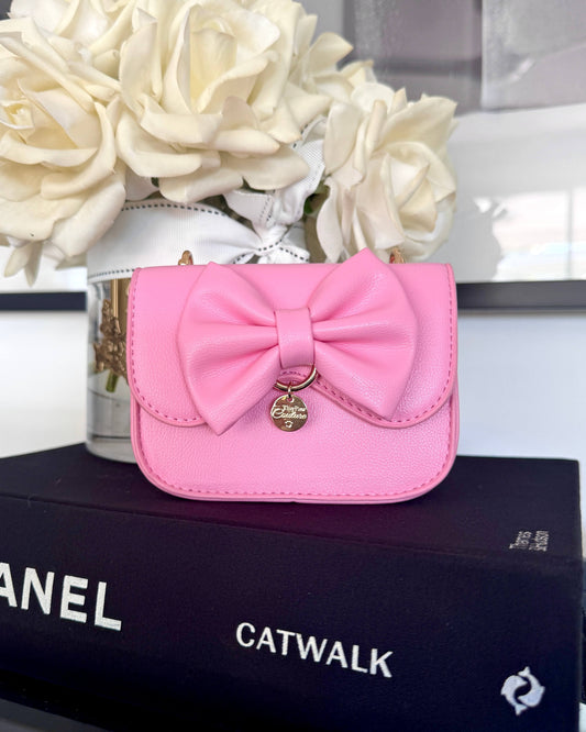 Tiny Paw Couture Mini Bag - Bubblegum Pink