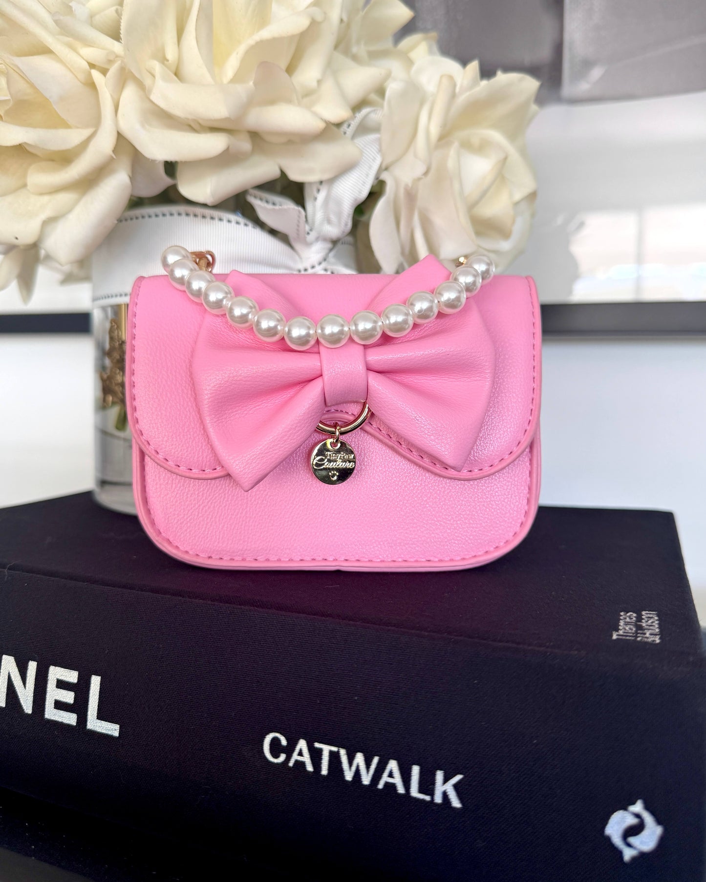 Tiny Paw Couture Mini Bag - Bubblegum Pink