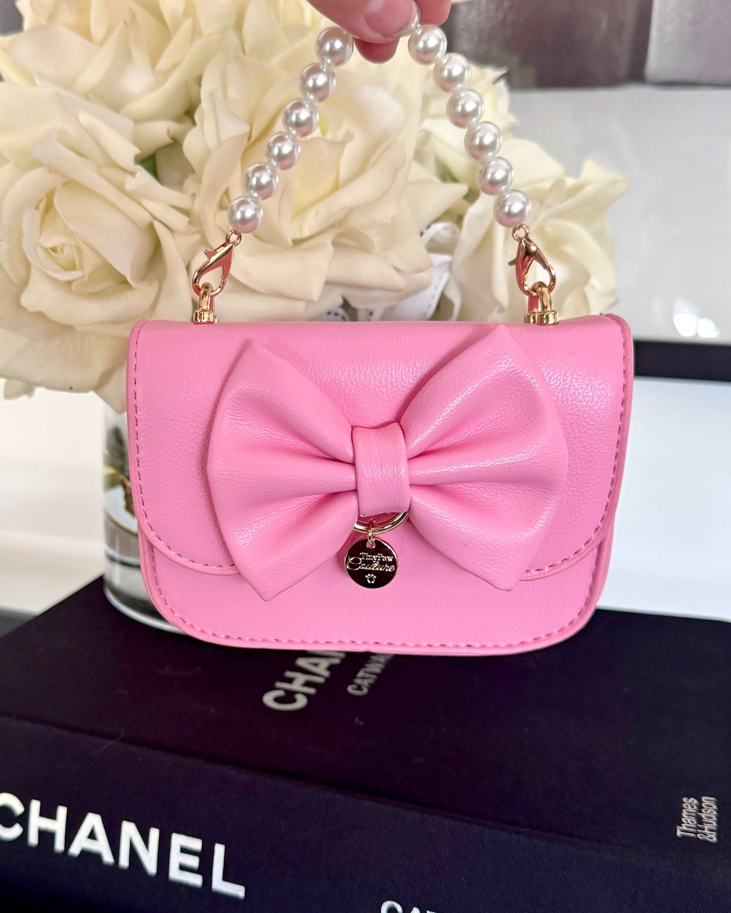 Tiny Paw Couture Mini Bag - Bubblegum Pink