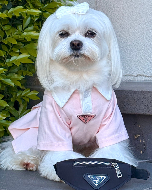 Pawda Polo Dress Pink