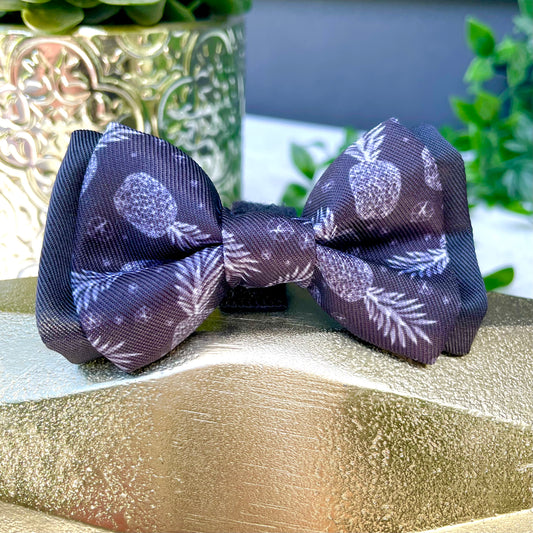 Little Luxe Pineapples Mini Bow