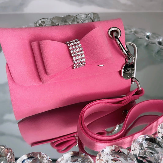 Diamanté Pretty in Pink Waste Bag Carrier
